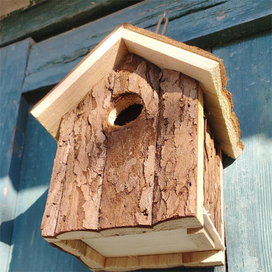 Nid d'Oiseau Bois Suspendu Jardin - BlxckFR
