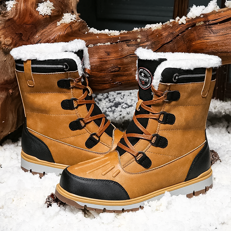 Bottes Hivernales Imperméables Fourrées Antidérapantes