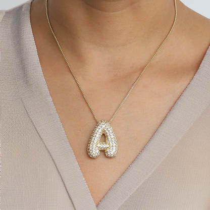 Collier Personnalisé avec Pierre Brillante - Cadeau Mère Élégant