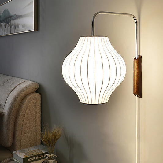 Lampe Murale Élégante en Bois et Métal Rétro - Foivo
