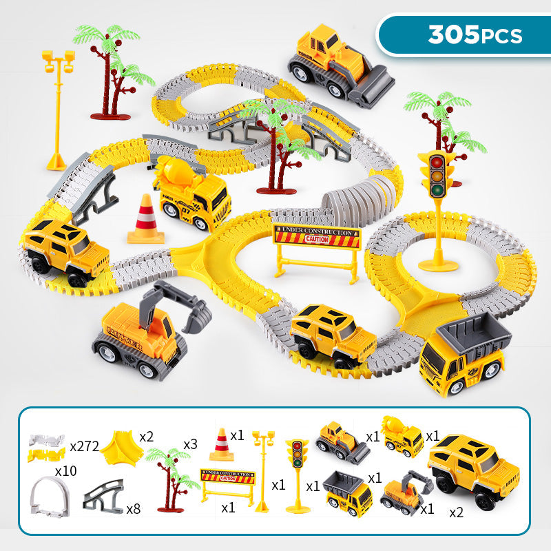 Jeux de Construction de Circuit de Course Interactif