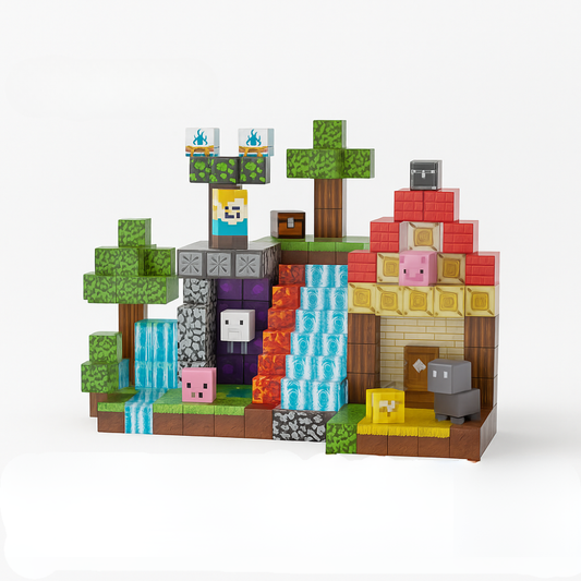 Jeux de Construction Magnétiques Créatifs pour Enfants - BlxckFR