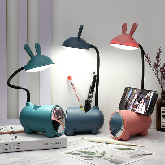 Lampe LED Amusante pour Enfant | Lapin Coloré avec Charge USB - Foivo