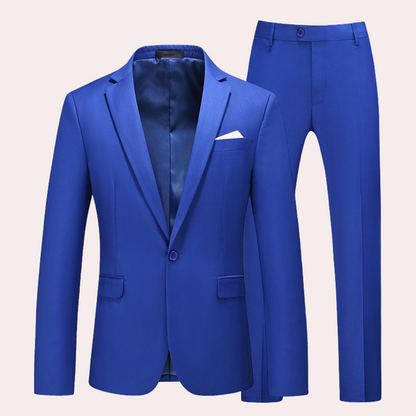 Costume 2 Pièces Élégant pour Homme | Chic et Polyvalent Été