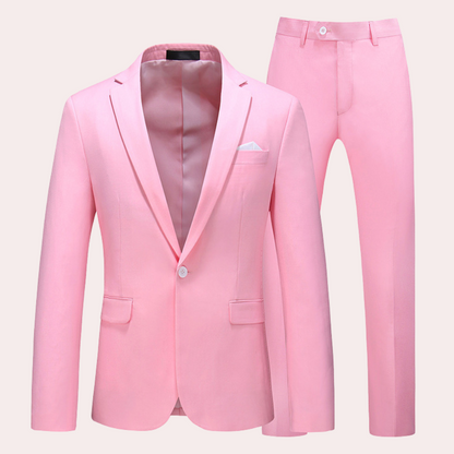 Costume 2 Pièces Élégant pour Homme | Chic et Polyvalent Été