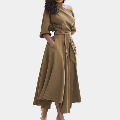 Robe Longue Féminine Chic pour Femmes