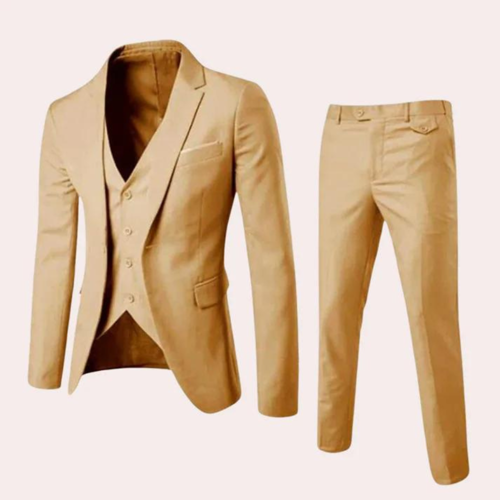 Costume Homme Classique - Veste et Pantalon Tailleur - Foivo