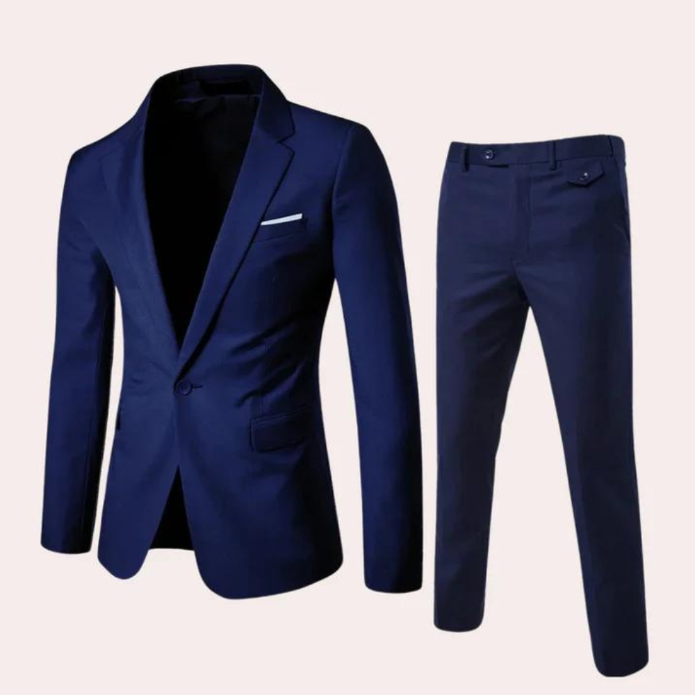 Costume Mariage Élégant 2 Pièces