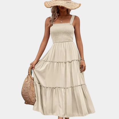 Robe Été Légère pour Femmes | Tissu Doux et Chic Décontracté