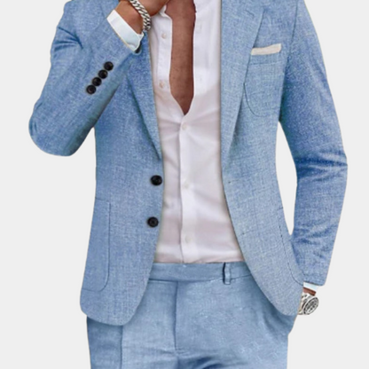 Daniel | Prestigious Unlined Heritage Linen Suit
