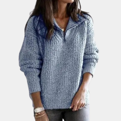Pull Col Rond Douillet Hiver