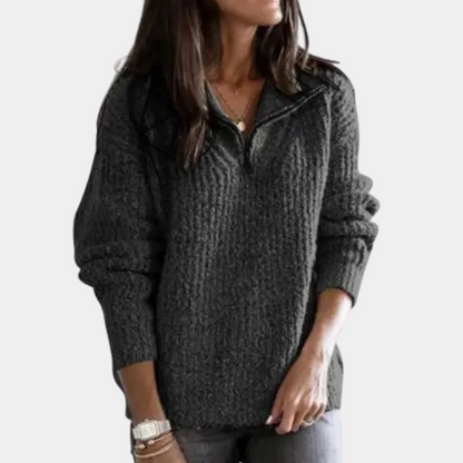 Pull Col Rond Douillet Hiver
