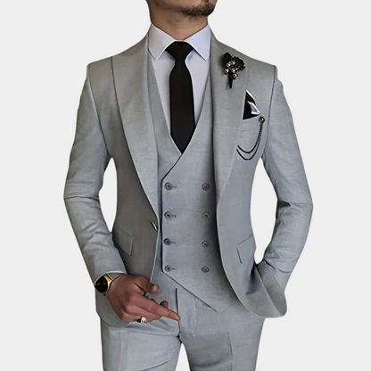 Costume 3 Pièces Chic pour Hommes | Tenue de Mariage Classique