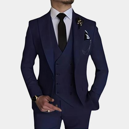 Costume 3 Pièces Chic pour Hommes | Tenue de Mariage Classique