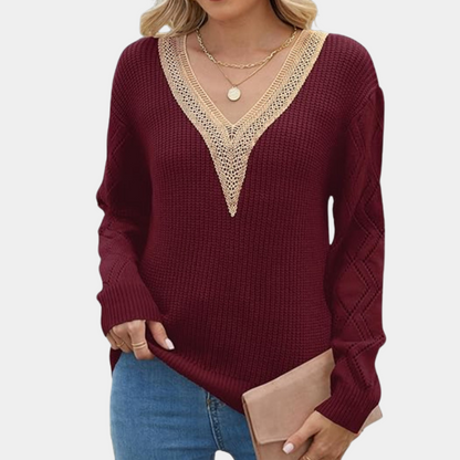 Pull à Manches Longues Féminin et Chic pour Femme