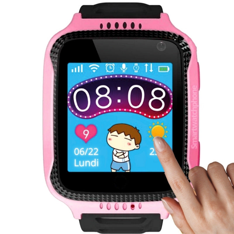 Montre Enfant GPS Tracker avec Caméra
