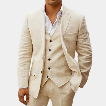 Costume Homme Été Élégant et Polyvalent