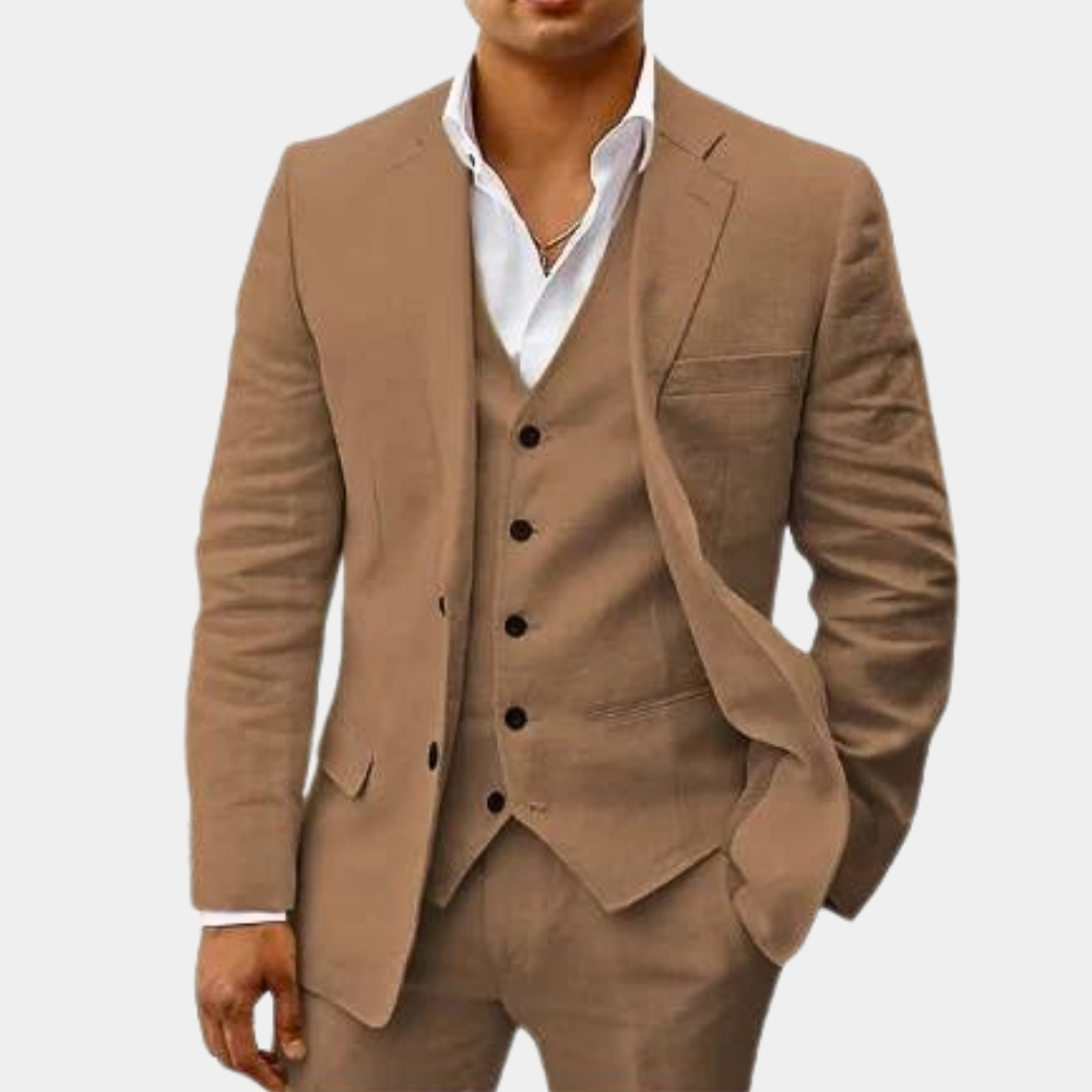 Costume Homme Été Élégant et Polyvalent