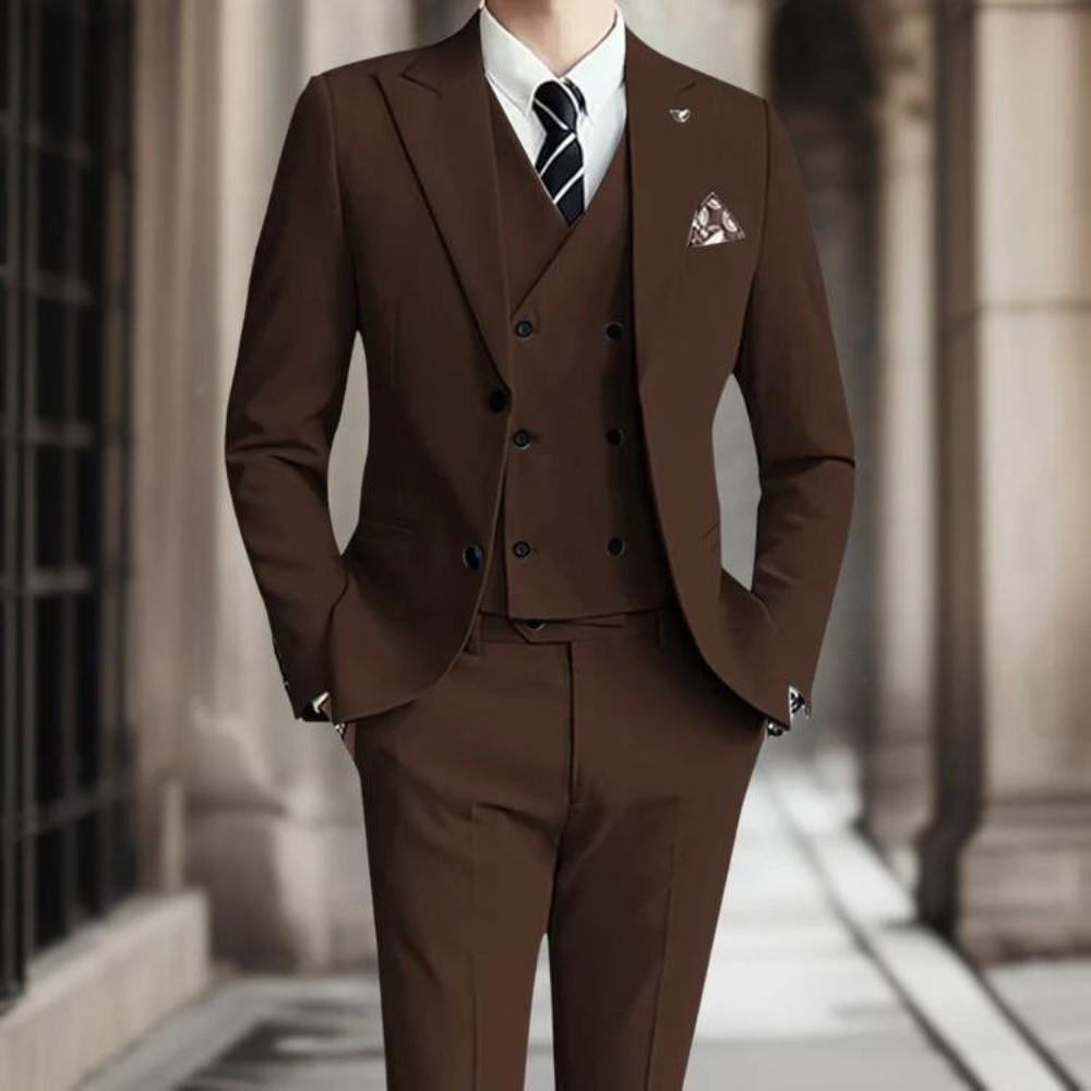 Lucas | Prestigious Sleek Fit Pima Cotton Attire