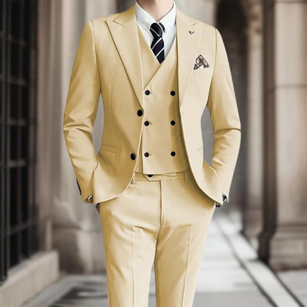 Lucas | Prestigious Sleek Fit Pima Cotton Attire