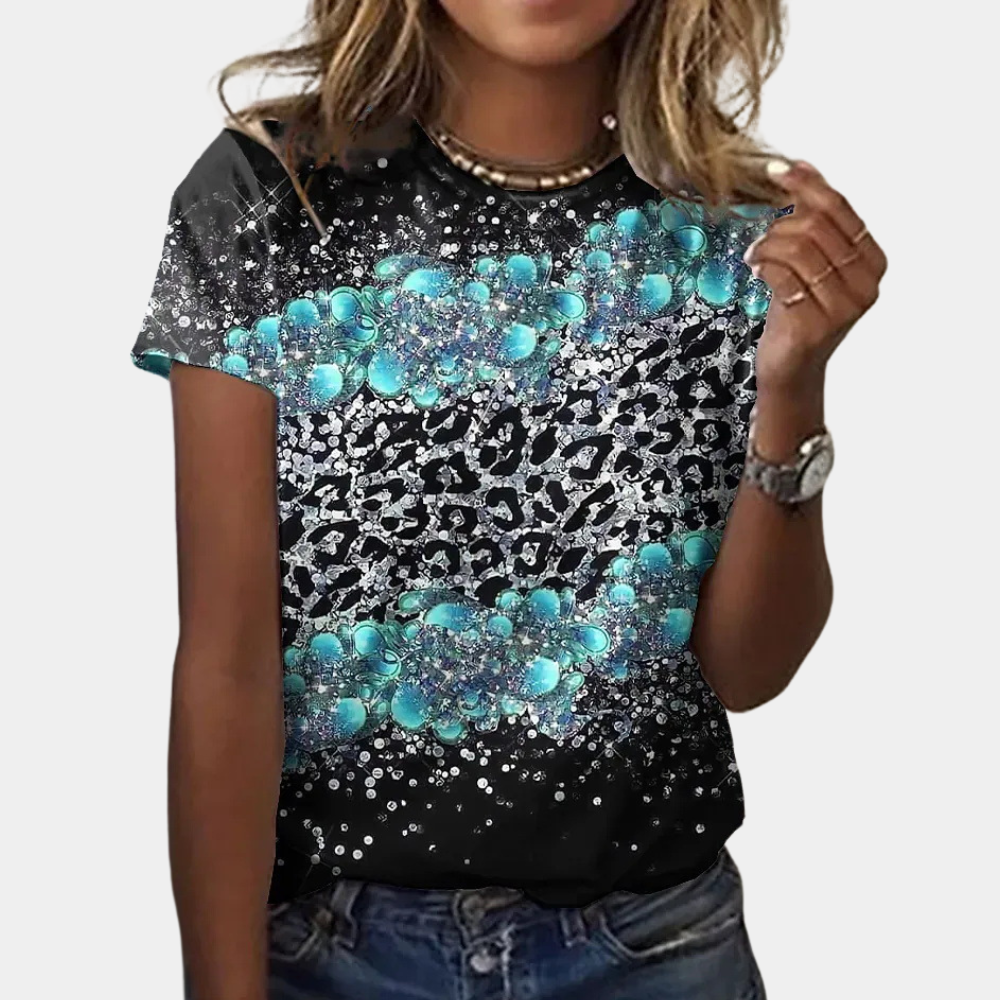 Blouse Été Légère pour Femmes | Imprimé Floral et Douce