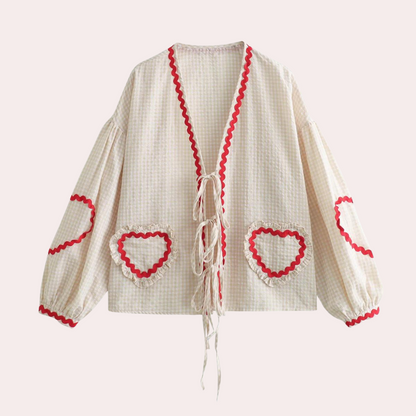 Blouse Féminine en Nylon Douce pour Femme | Chic et Polyvalente pour Tous Les Jours