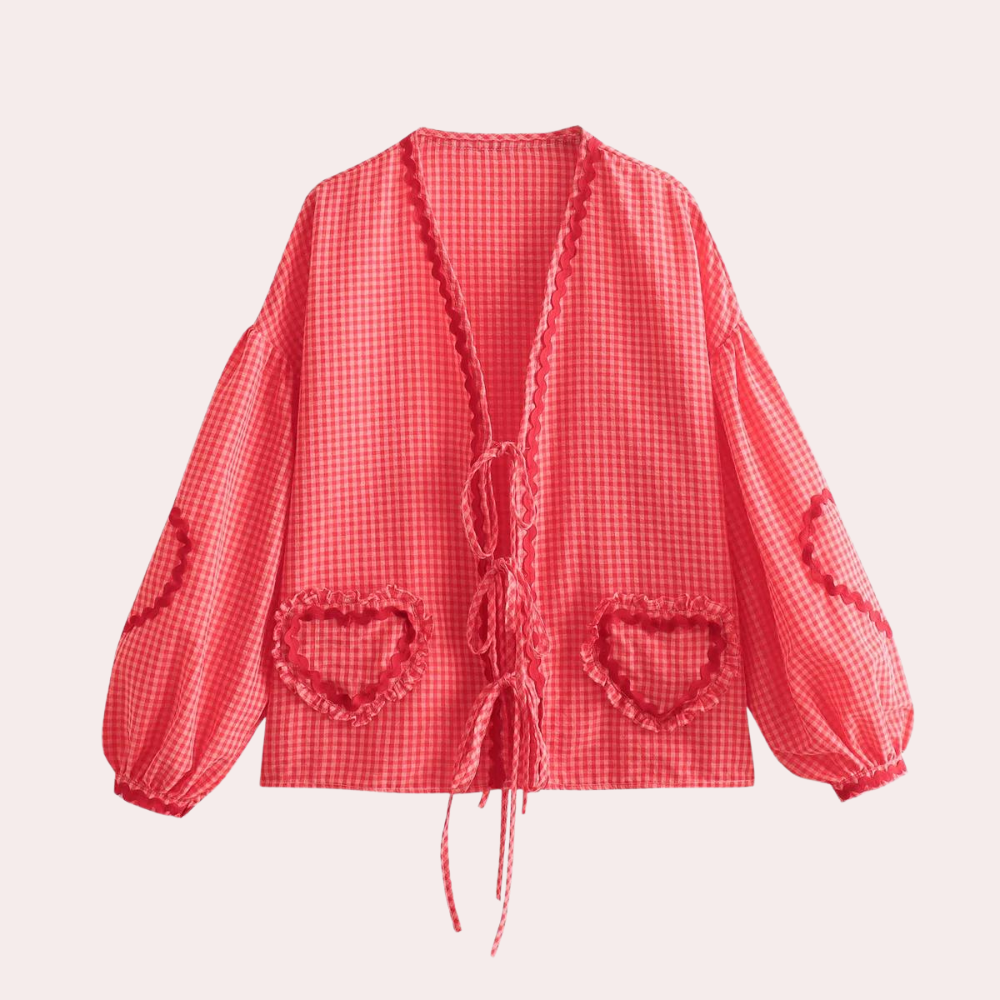 Blouse Féminine en Nylon Douce pour Femme | Chic et Polyvalente pour Tous Les Jours