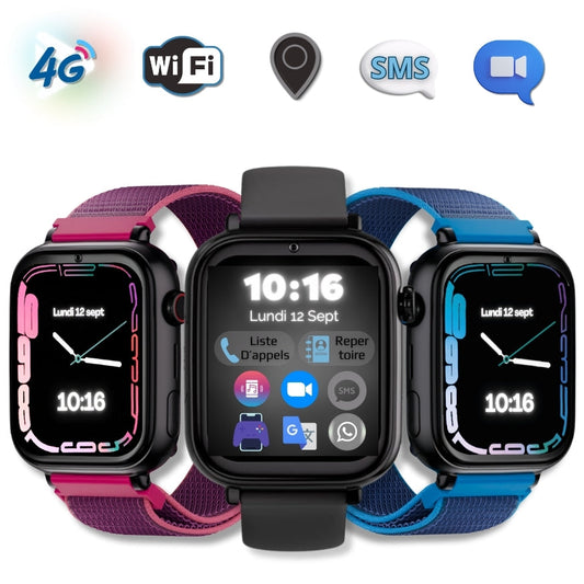 Montre Enfant GPS 4G Wi-Fi Intelligent - Foivo