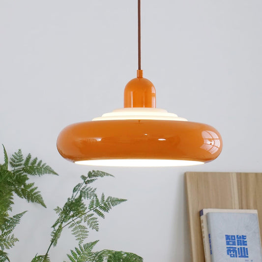 Lampe Suspendue Design en Acrylique et Métal - Foivo