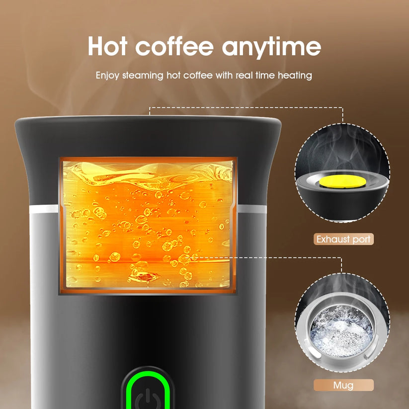 Cafetière Portable Multifonction Pratique pour Voyage et Aventure 4