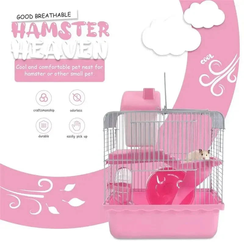 Cage à Hamster Design Créatif pour Animaux de Compagnie 2