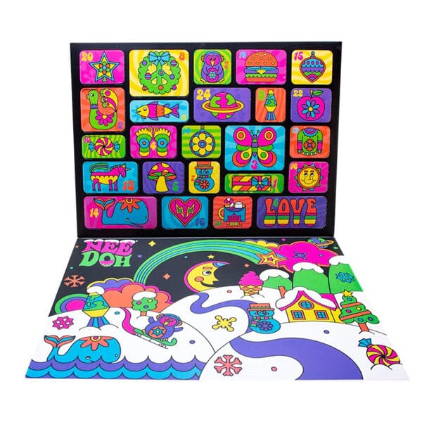 Calendrier de lAvent Unisexe Jouets Anti-Stress Spongieux