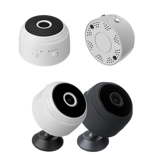 Caméra de Sécurité WiFi Compacte 1080p pour Maison Intelligente - Foivo