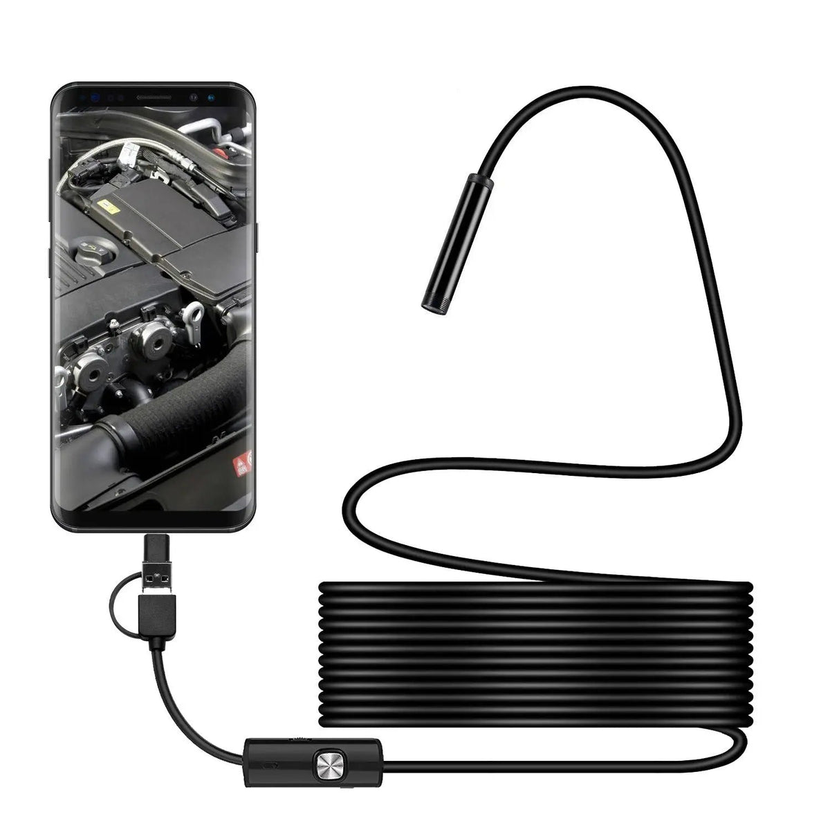 Caméra Endoscopique Mobile pour Inspection Unisexe Portable - Foivo