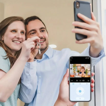Caméra de Surveillance Sans Fil Extérieur 360° WiFi HD 3