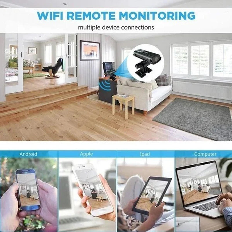 Caméra de Surveillance Sans Fil Extérieur WiFi HD Avec Vision Nocturne 2