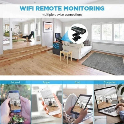 Caméra de Surveillance Sans Fil Extérieur WiFi HD Avec Vision Nocturne 2