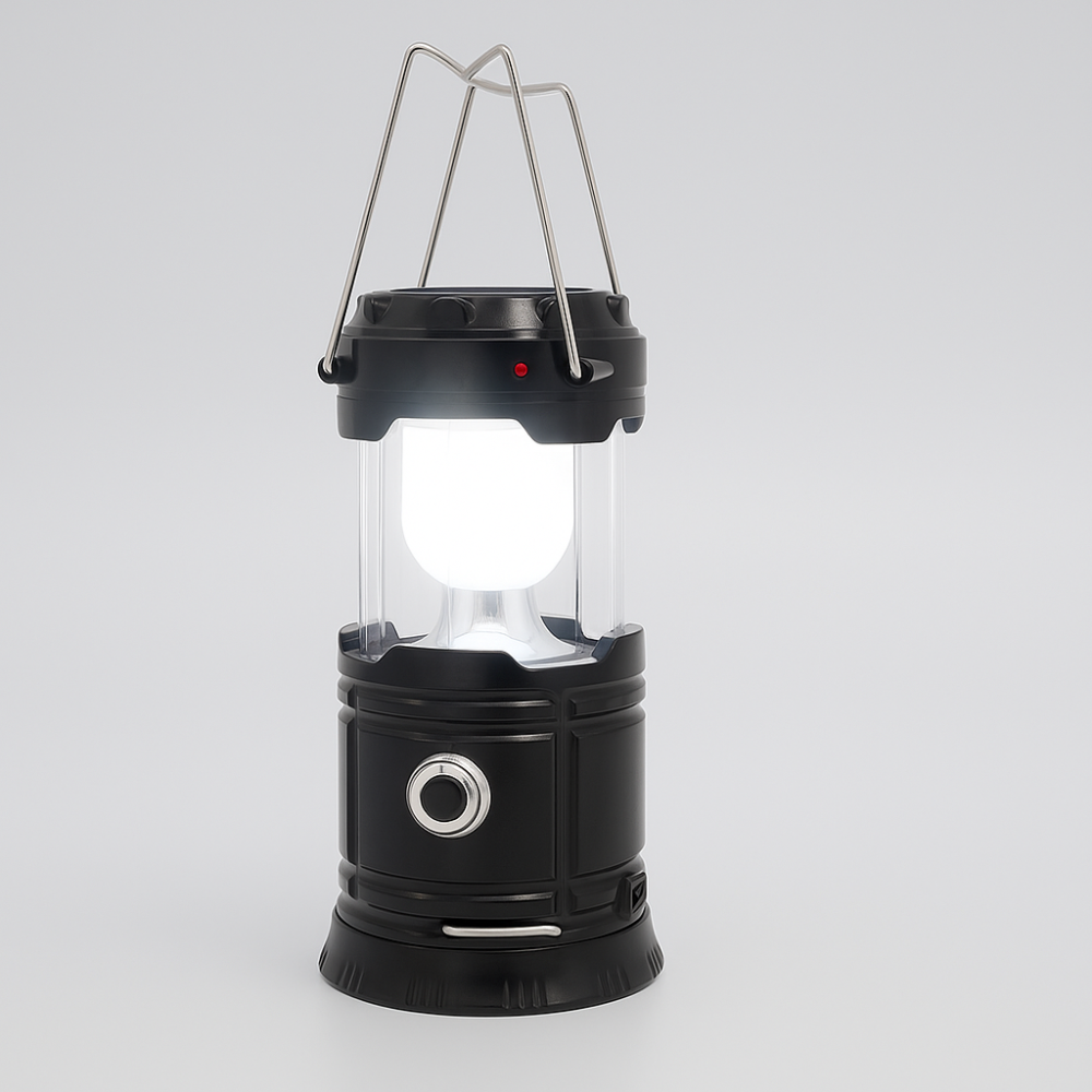 Lampe de Campement Énergie Solaire Compacte - Foivo
