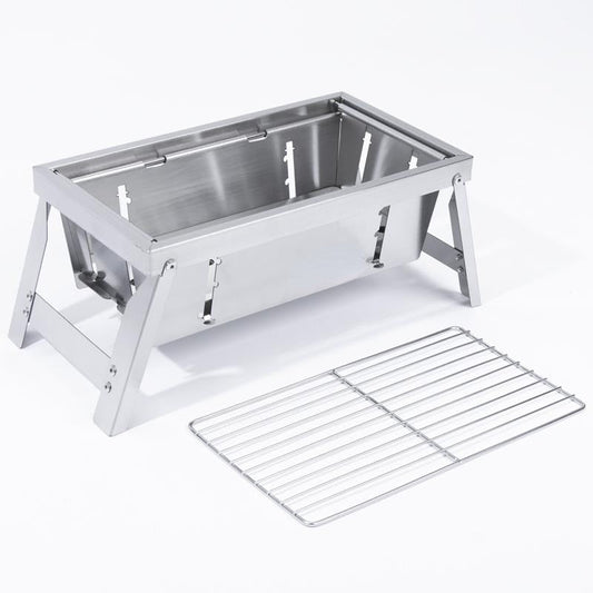 Gril Pliable BBQ Extérieur Robuste pour Camping - Foivo