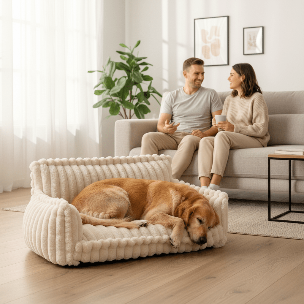 Canapé pour Chien Confortable et Lavable 1