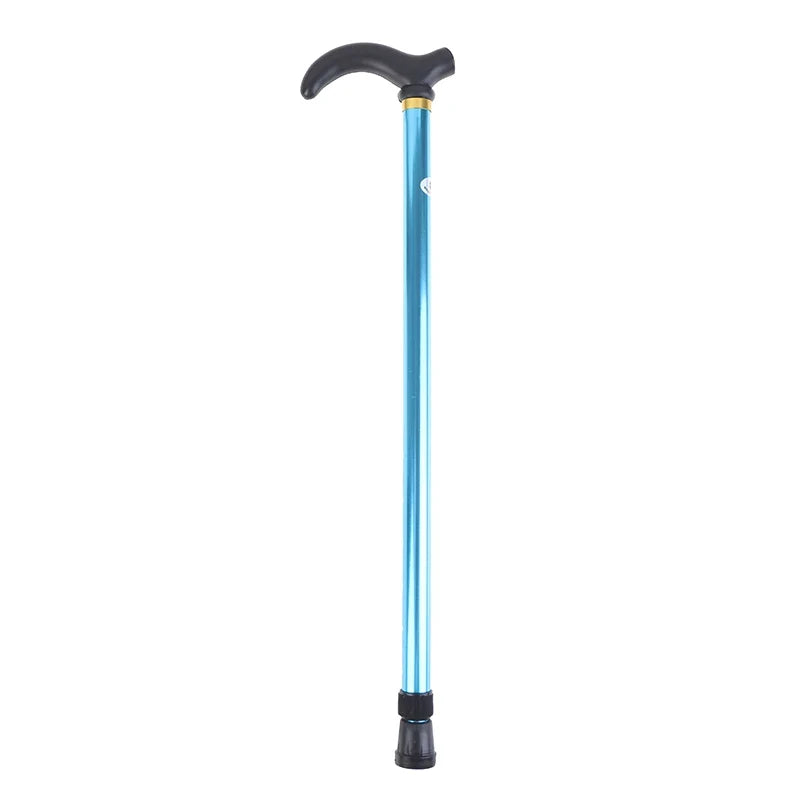 Cannes de marche pliantes en aluminium, poignée ergonomique, légères et réglables, bâtons pour la marche-accessoires-Bleu-Oslo France