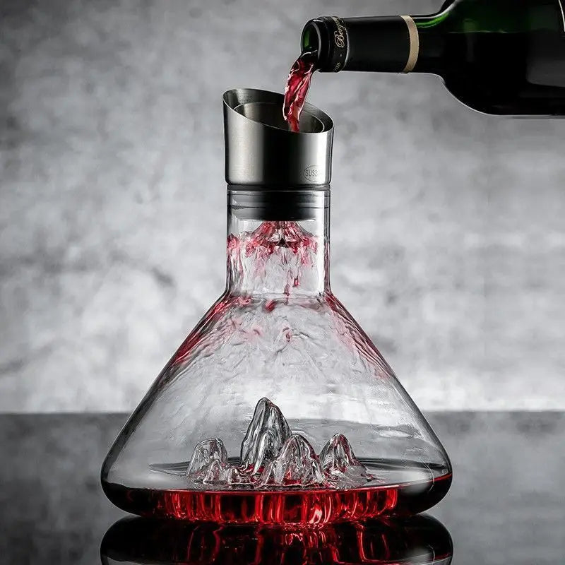 Carafe Artisanale à Vin et Whisky Verre Soufflé - Foivo