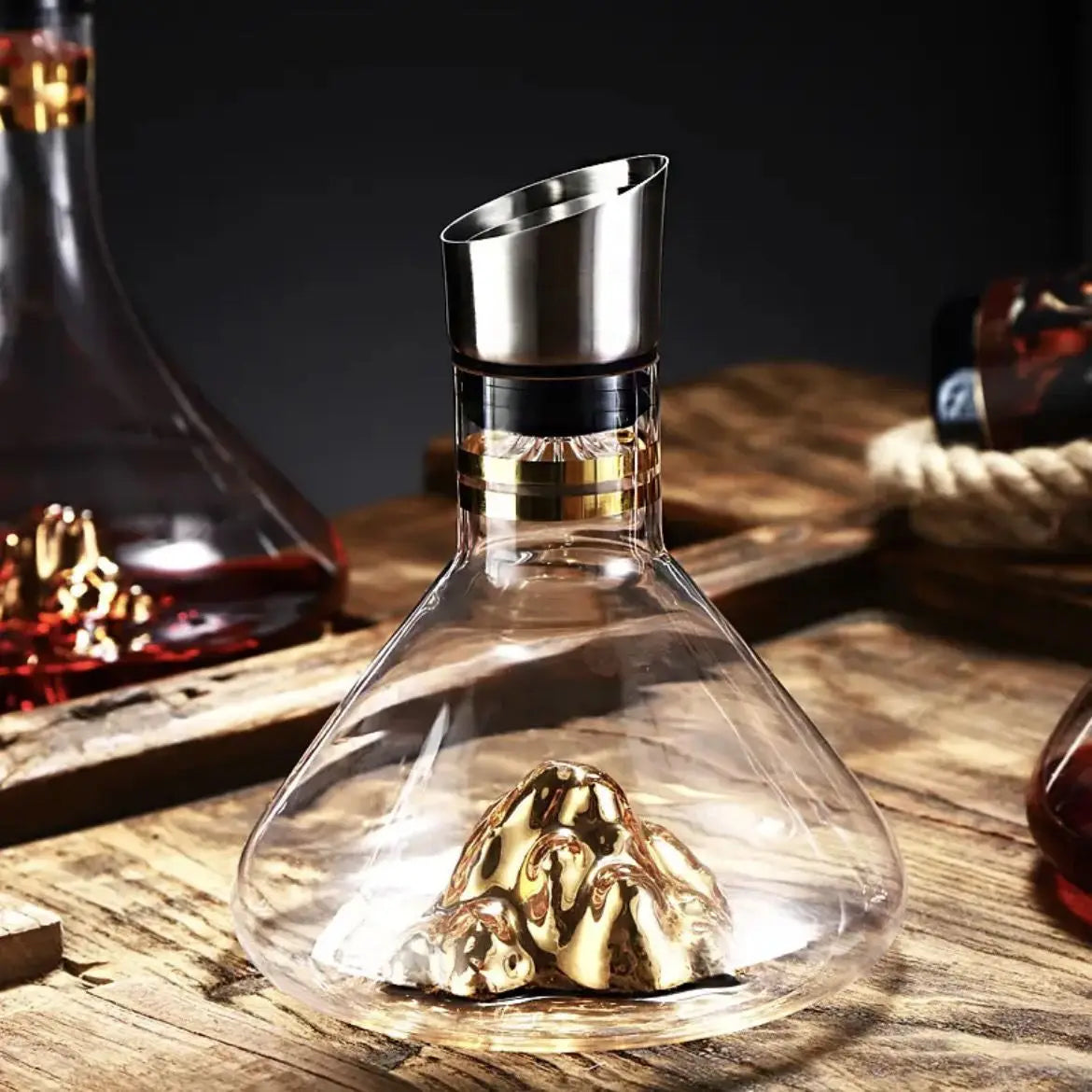 Carafe à Vin et Whisky Artisanale 3
