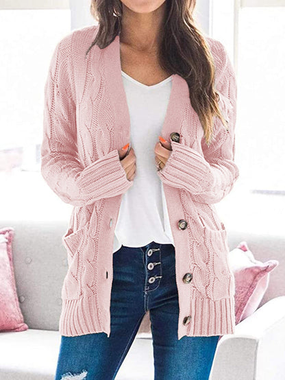 Cardigan Long Femme Décontracté 1