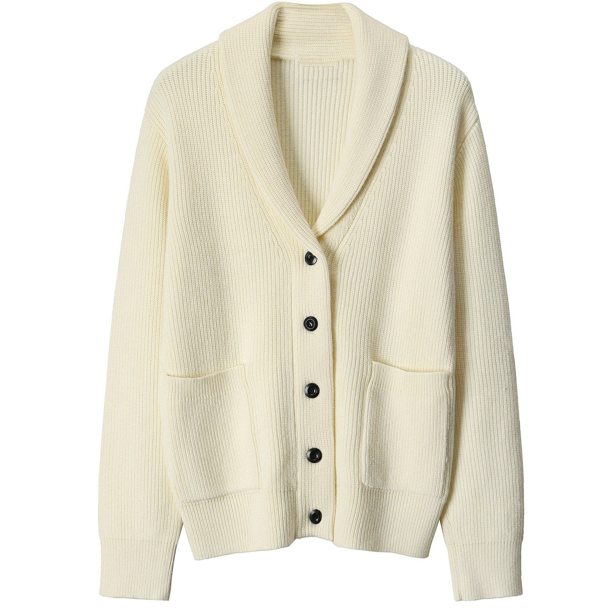 Cardigan pour Hommes à Col Châle Tricoté 3