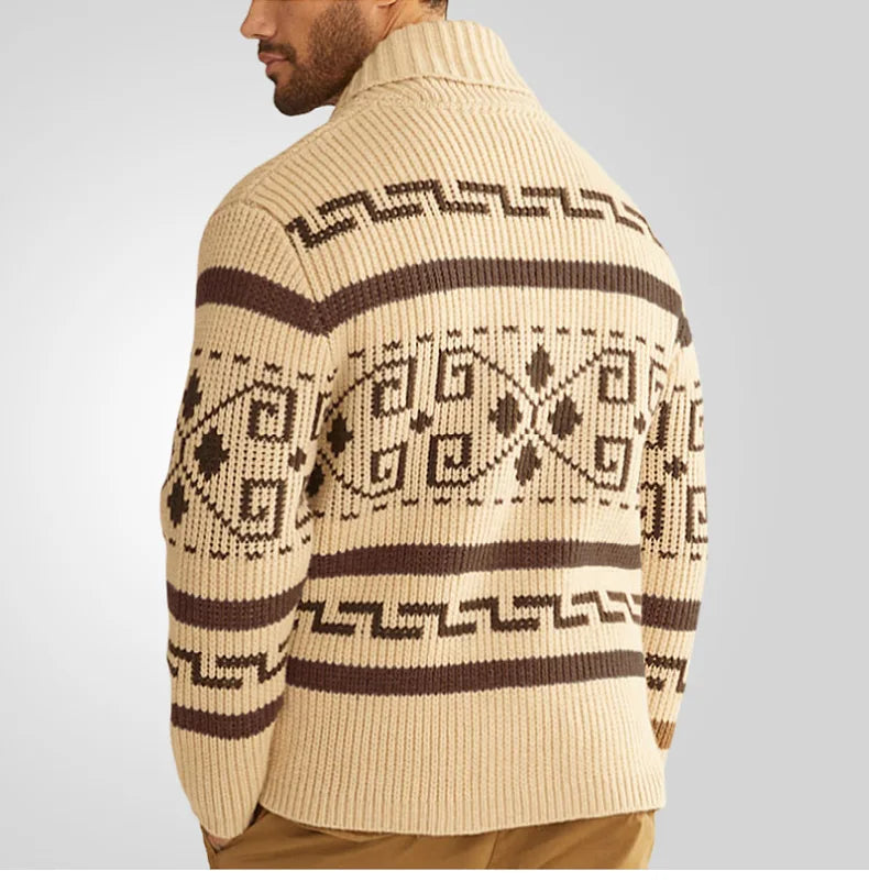 Cardigan pour hommes à fermeture éclair 3