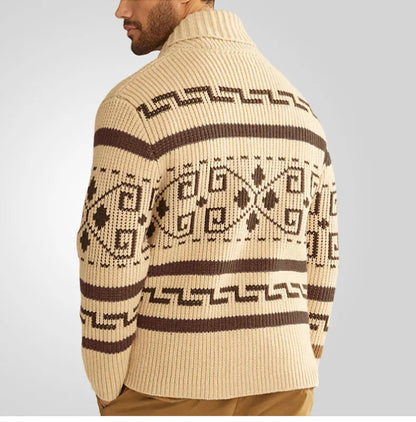 Cardigan pour hommes à fermeture éclair 3