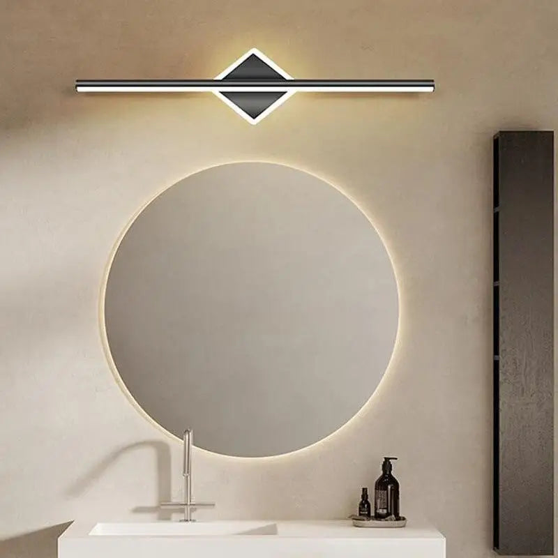 Lampe Murale LED Élégante Dorée & Noire