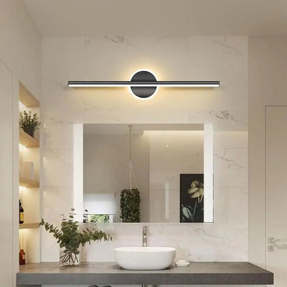 Lampe Murale LED Élégante Dorée & Noire