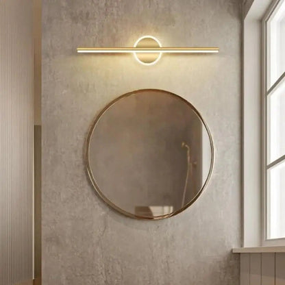Lampe Murale LED Élégante Dorée & Noire